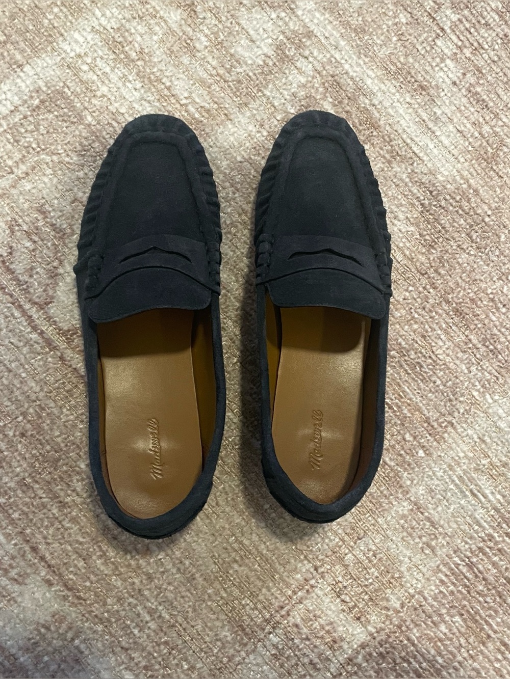🔥MADEWELL🔥Suede Loafers, Size 9